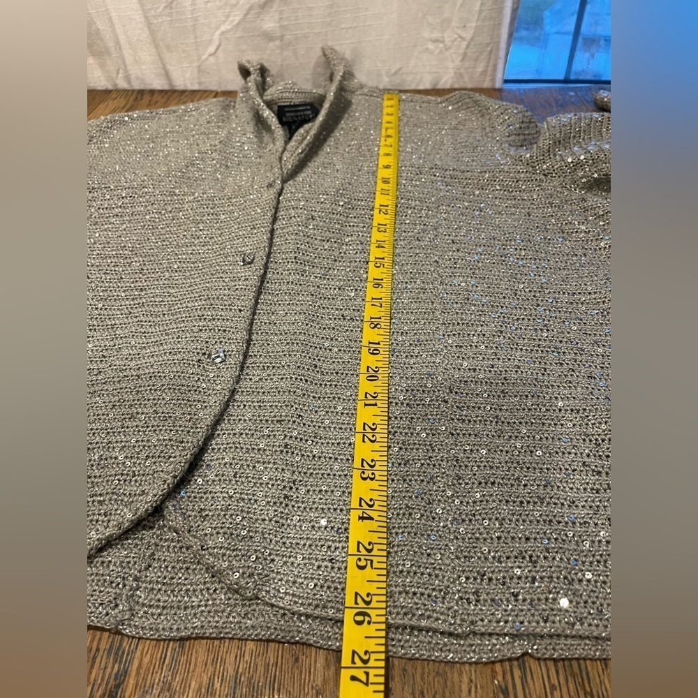 Jones New York Signature – Embellished Handknit Cardigan (3X) - Picture 5 of 10